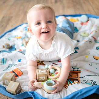 babymat & bag - Moulin Roty Puce&Pilou