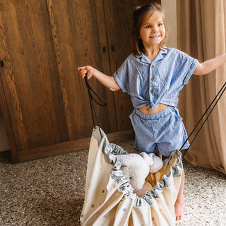 playmat & toy bag-worldmap colour