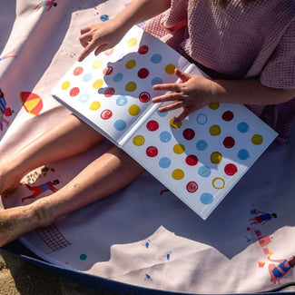outdoor - playmat & toy bag-beach