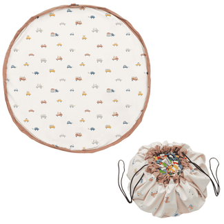 playmat & toy bag-big cars