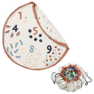 playmat & toy bag-veggie numbers
