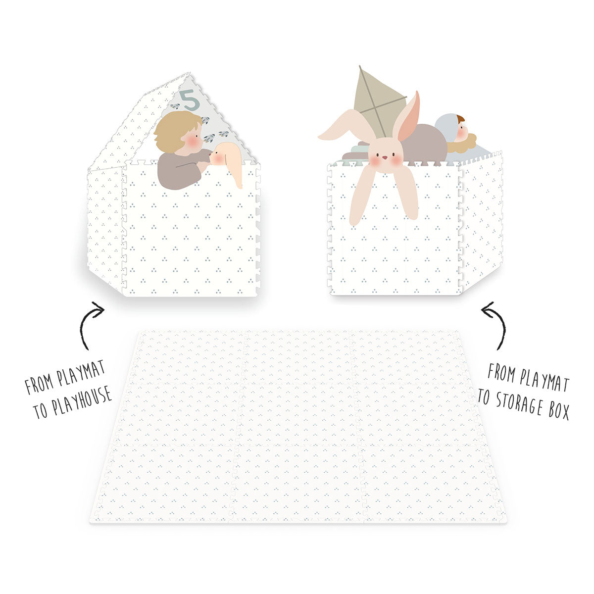 puzzlement with details - from playmate to playhouse and storage box - practical storage and lovely designs
