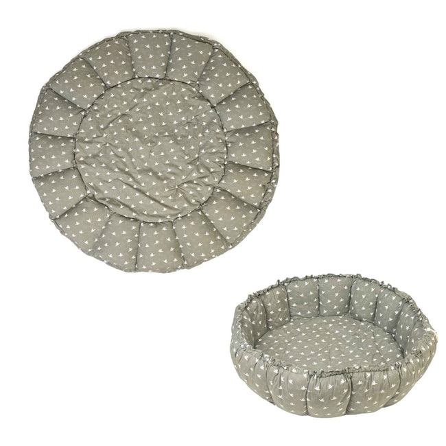organic babymat & cocoon-birds