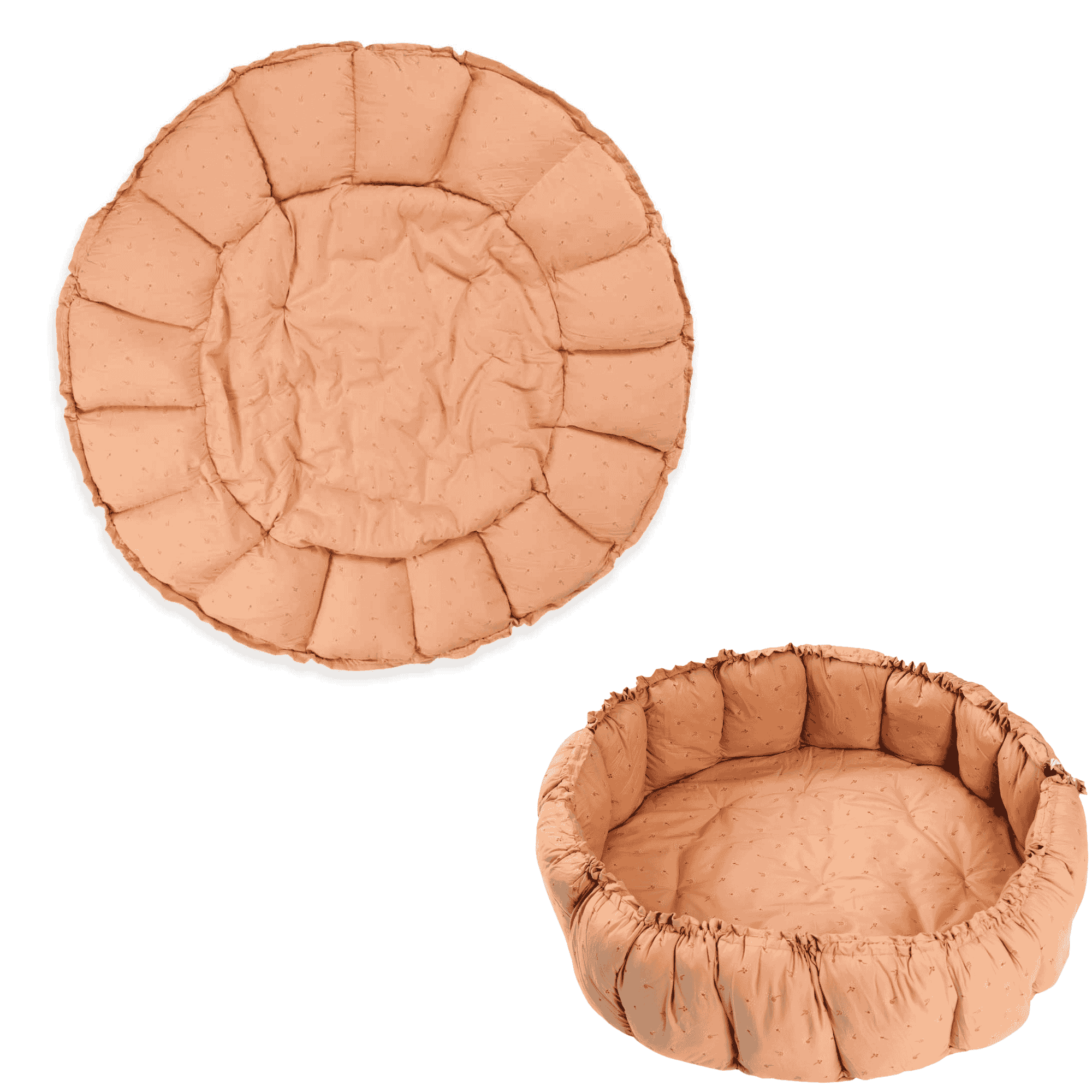 organic babymat & cocoon-fleuri