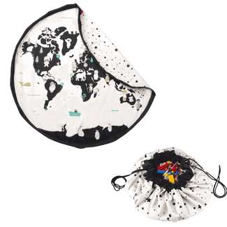 playmat & toy bag-worldmap/ stars