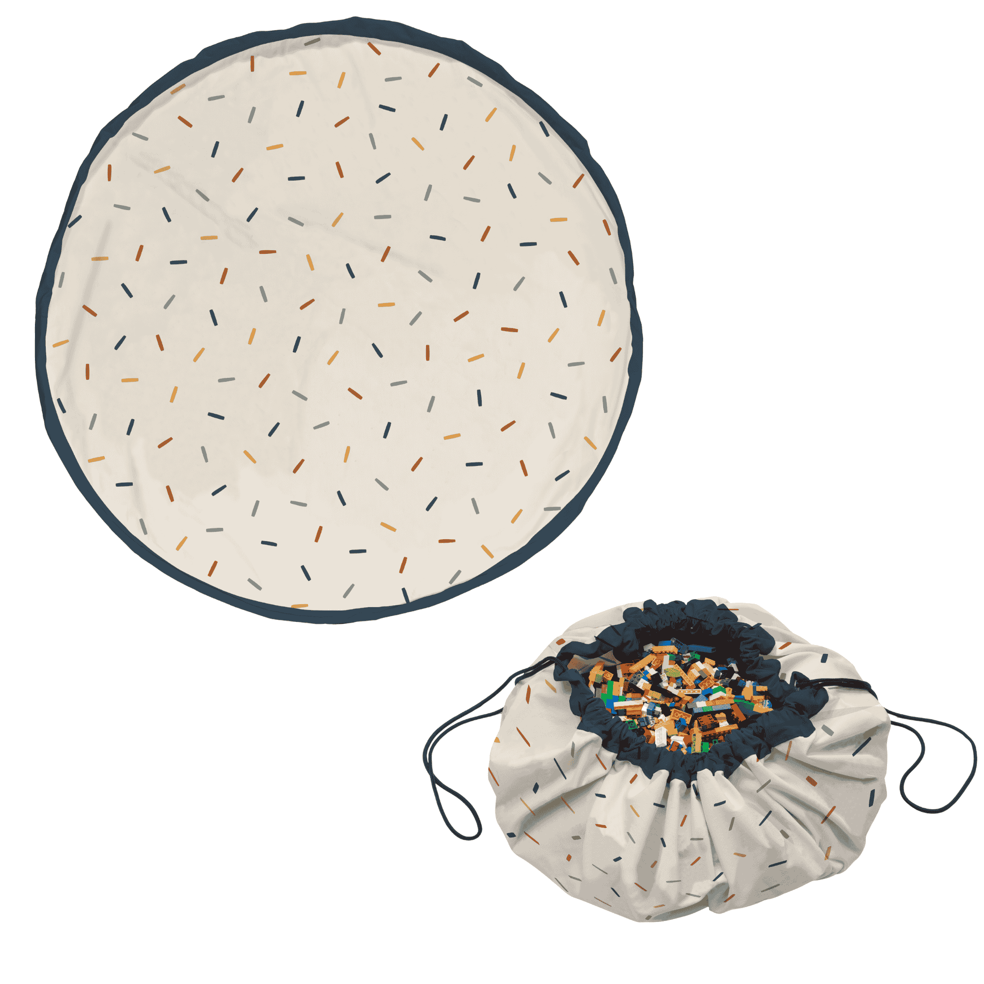playmat & toy bag-confetti