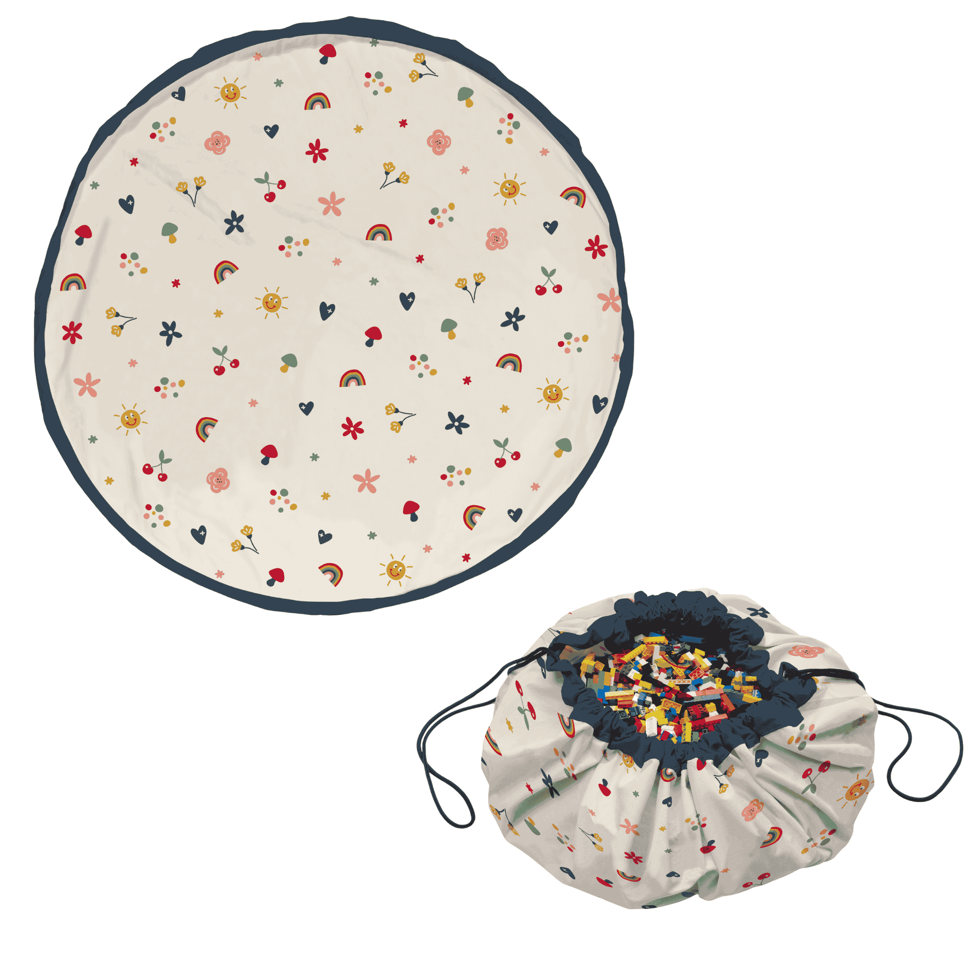 playmat & toy bag-funny days