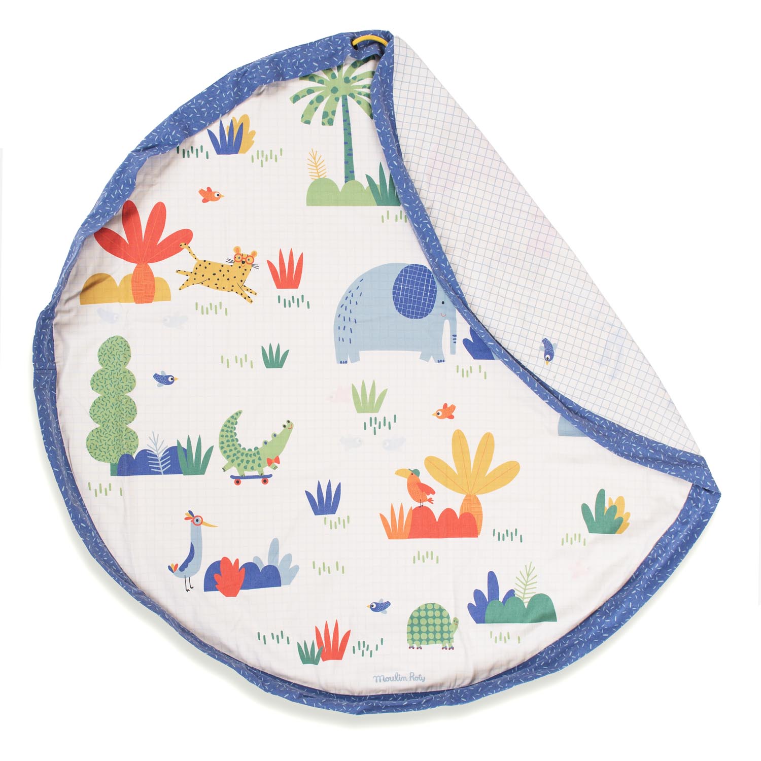 toy storage bag, Toupitis, Play&Go, Moulin Roty, open mat, folded piece