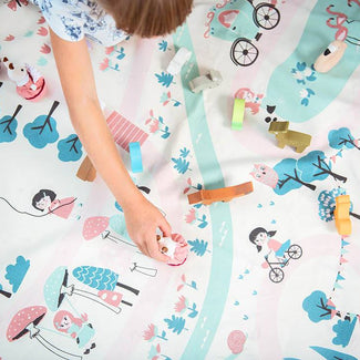 Walk in a park toy storage bag