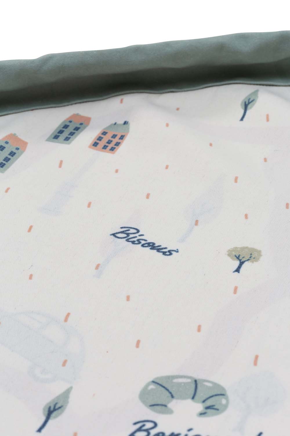 detail picture Paris Map toy storage bag, little icons