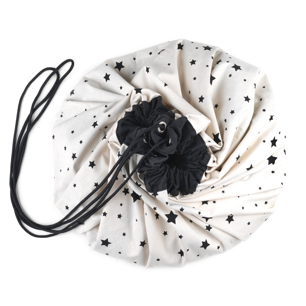 worldmap/stars toy storage bag, closed