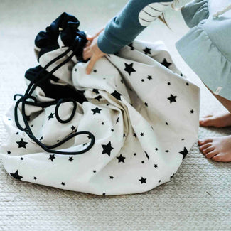 playmat & toy bag-worldmap/ stars